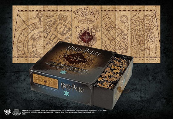 Puzzle Harry Potter 500 pièces Carte du Maraudeur sur Cadeaux et