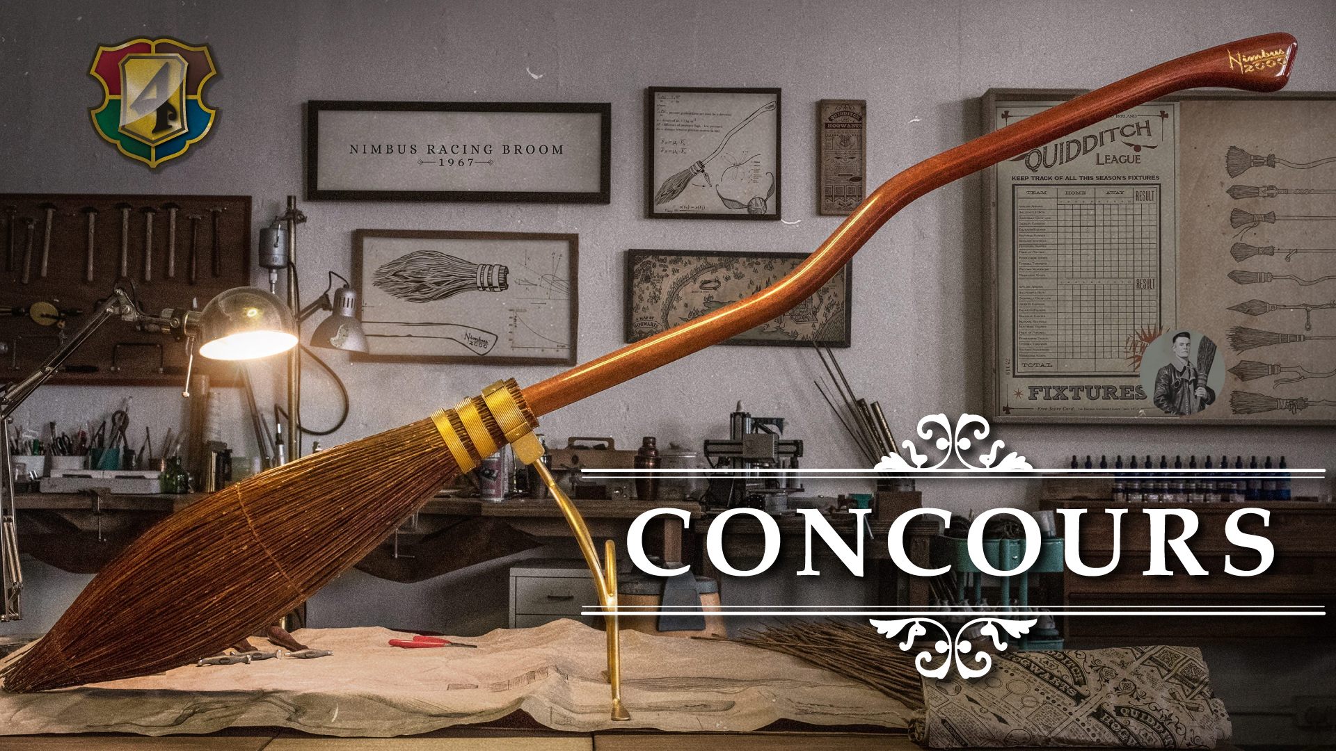 Concours NIMBUS 2000 pour le lancement de l'e-shop Les 4 Maisons