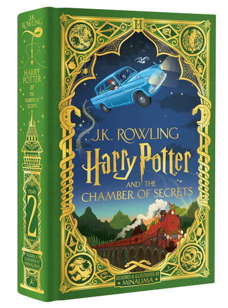 Harry Potter et la Chambre des Secrets illustré par MinaLima