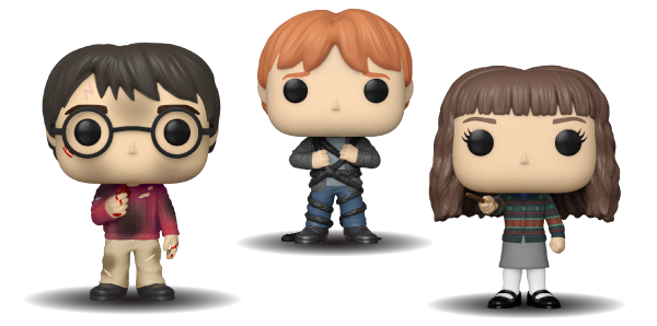 Funko POP Harry Ron Hermione philosopher's stone
