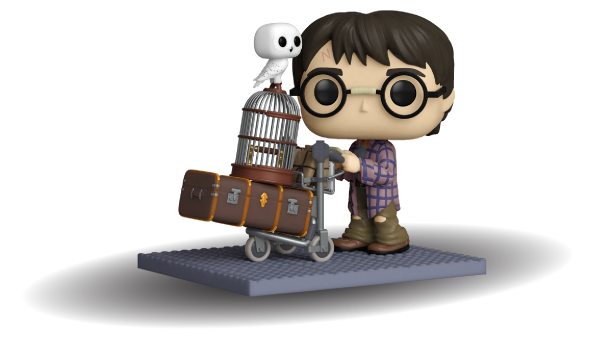 Funko POP DELUXE Harry Potter chariot kings cross