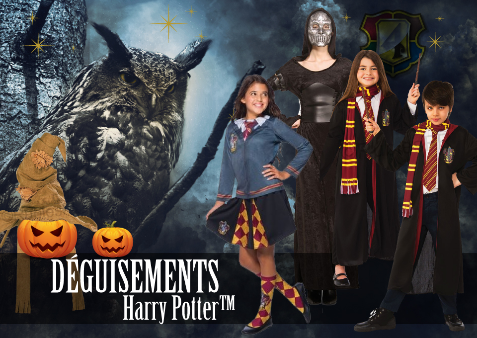 Devenez de vrais sorciers avec des déguisements Harry Potter !