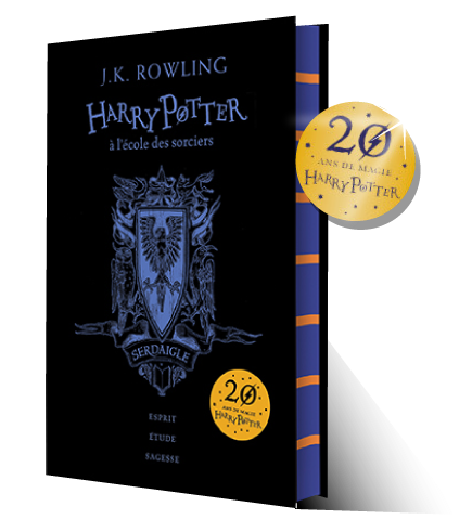 Edition Serdaigle 20 ans Harry Potter à l'école des Sorciers