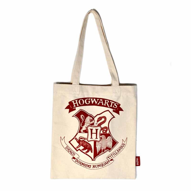Hogwarts School List Cabas Rouge Bordeaux Bioworld Merchandising femme Sac Cabas Harry Potter