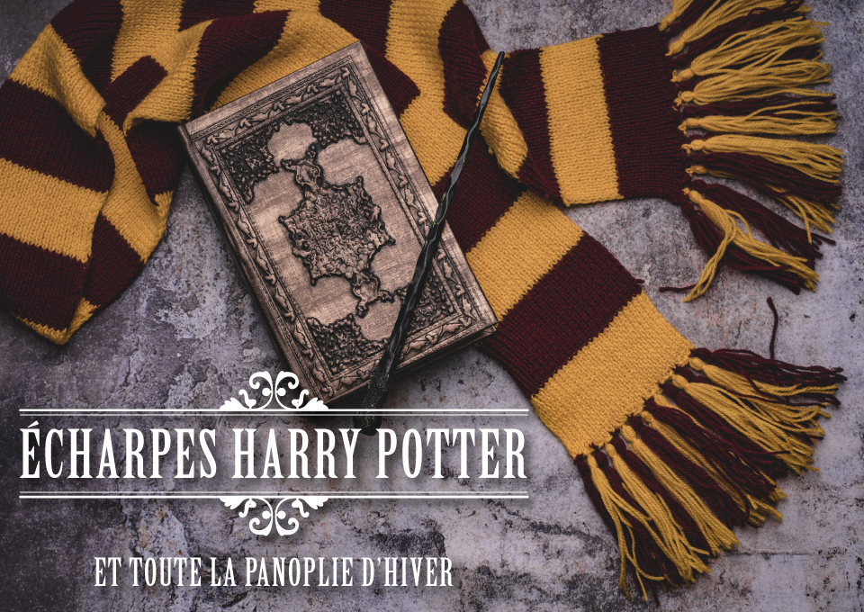 Une écharpe Harry Potter pour un hiver magique !