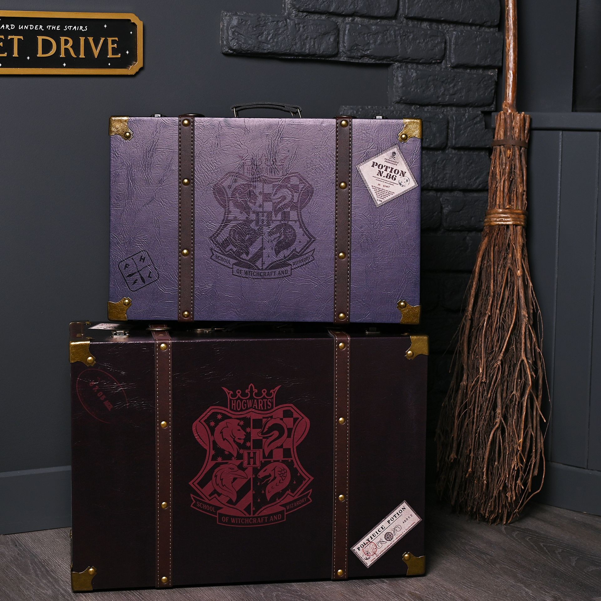 Valises Harry Potter Burgundy – La boutique Aux 2 Balais