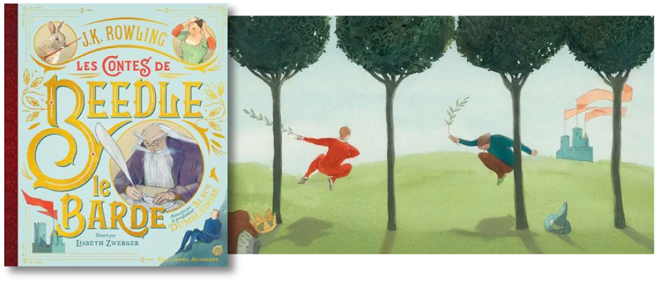 Lecture de contes de Beedle le Barde.