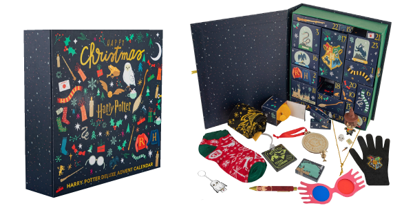 Calendrier de l'avent goodies Harry Potter Deluxe Cinereplicas. 