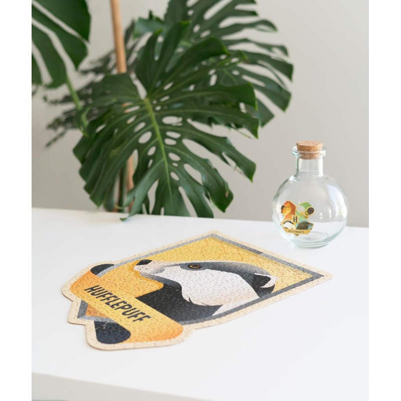 Fiole puzzle poufsouffle 331 pièces Harry Potter