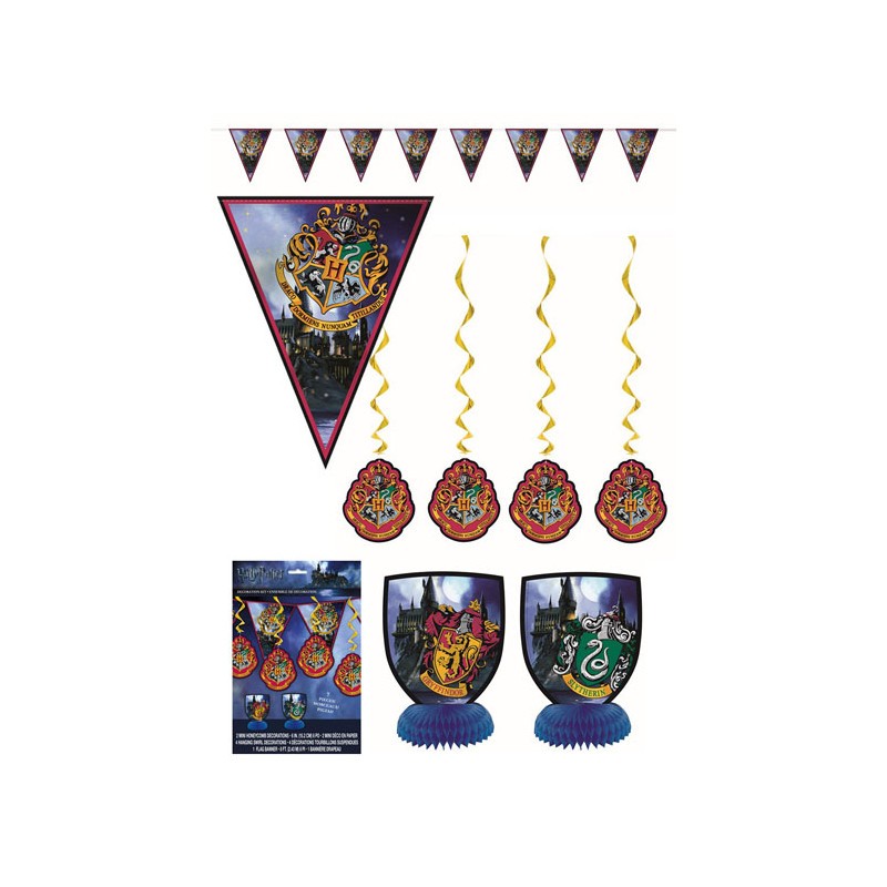 Set décoration table anniversaire Harry Potter