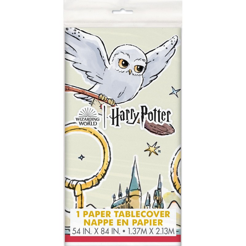Nappe en papier Harry Potter - Hedwige