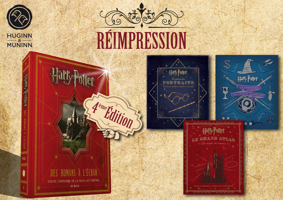 Harry Potter: 4ème édition Des Romans à l'Écran & réimpression