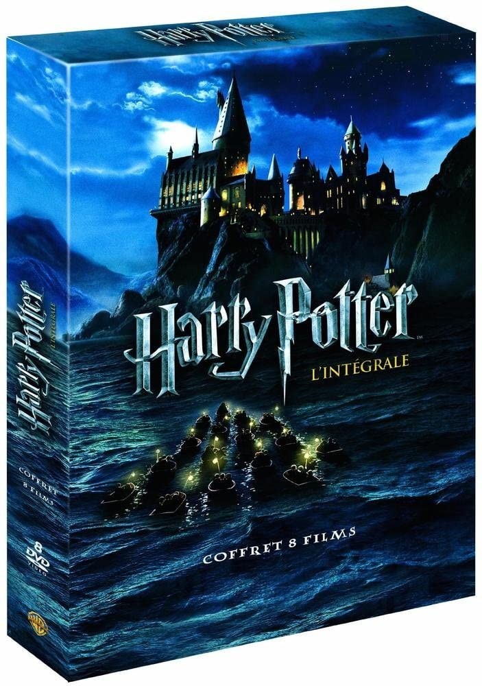 Coffret DVD l'intégrale 8 films Harry Potter