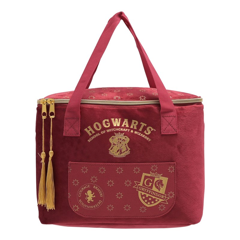 Sac à lunch velours Gryffondor - Harry Potter