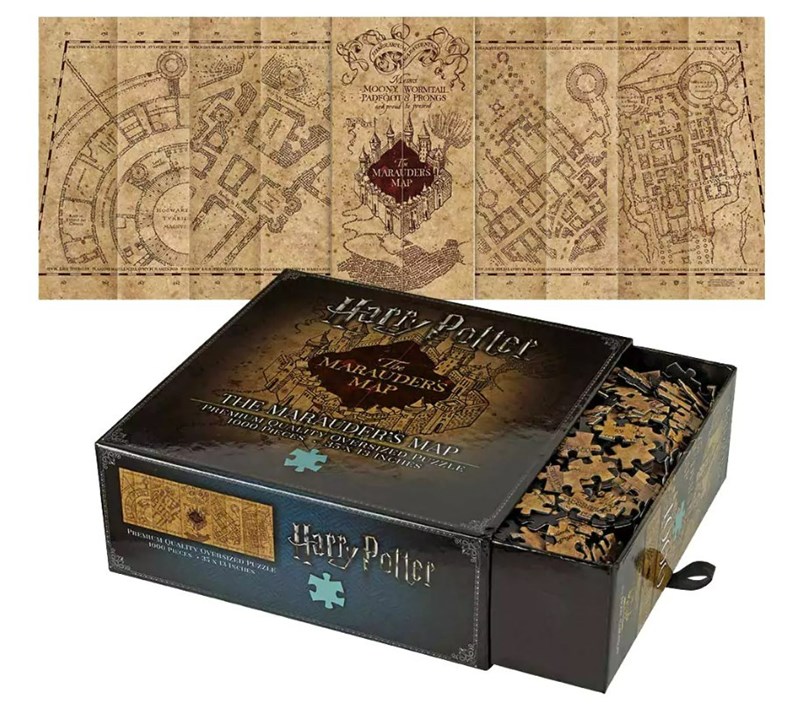 Puzzle Carte du Maraudeur - Noble Collection - Harry Potter