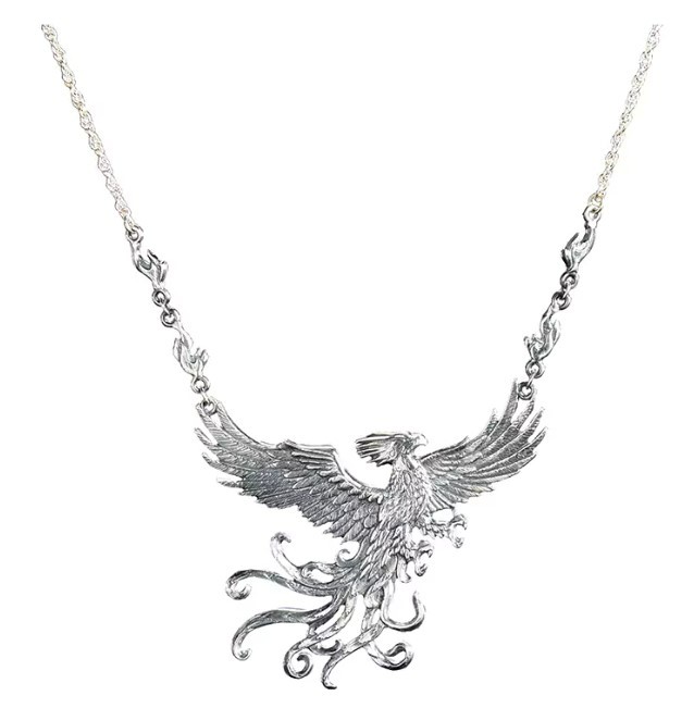 Collier pendentif Fumseck - Noble Collection - Harry Potter