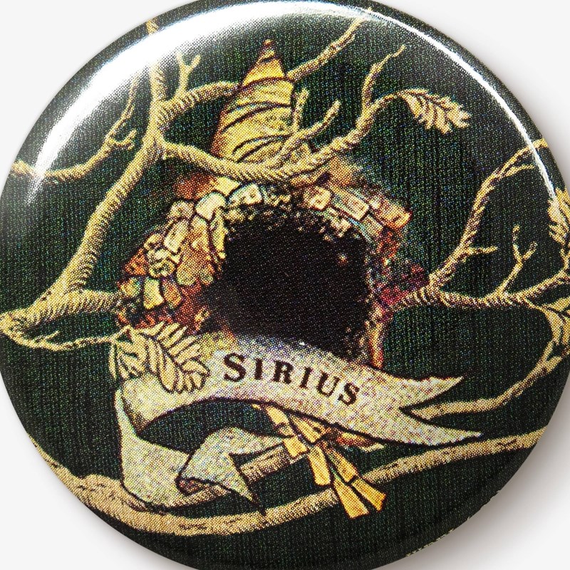 Badge tapisserie famille Black Harry Potter - Sirius Black