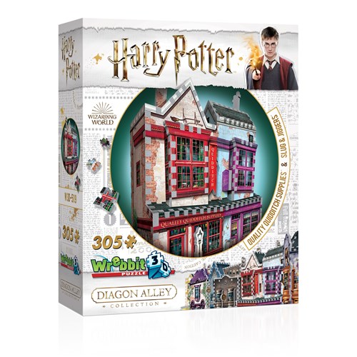 puzzle 3D harry potter quidditch slug jiggers diagon alley