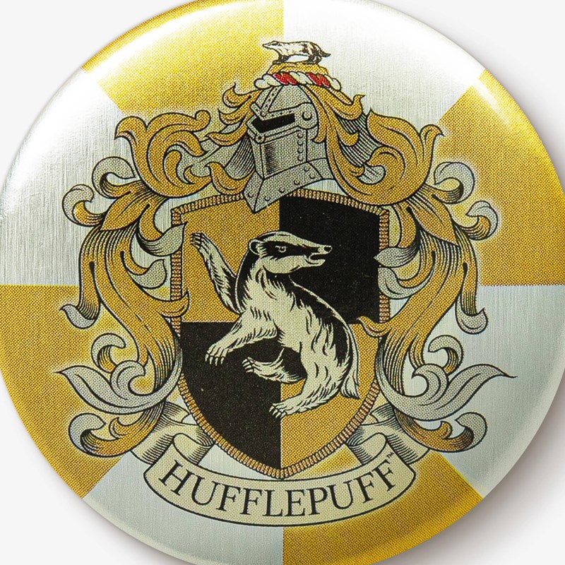 Badge Harry Potter MinaLima - Blason Poufsouffle