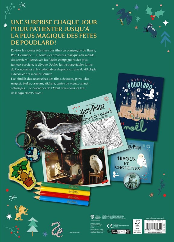 CALENDRIER DE L'AVENT- CREATURES - HARRY POTTER