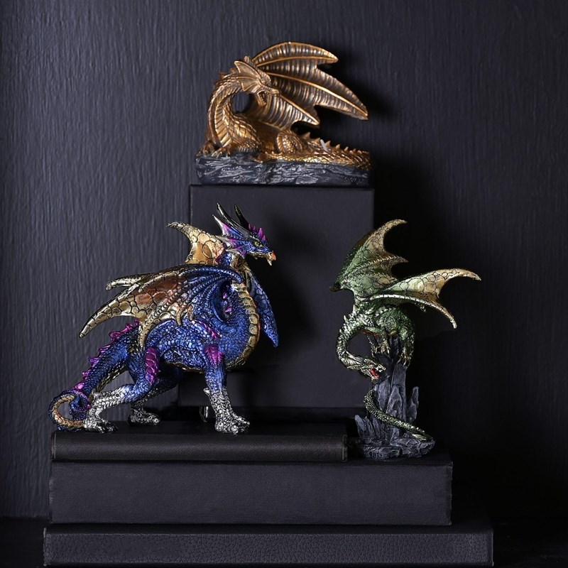 Porte-bougie Dragon Doré – Hocus Pocus Novelties®