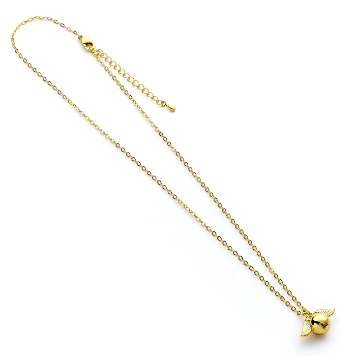 Collier vif d'or 3D doré - Harry Potter