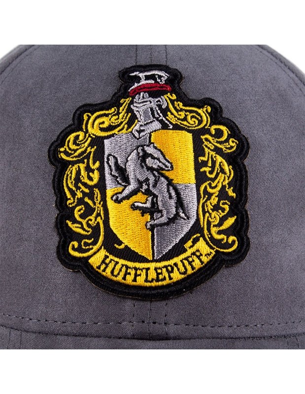 Casquette unie blason Poufsouffle