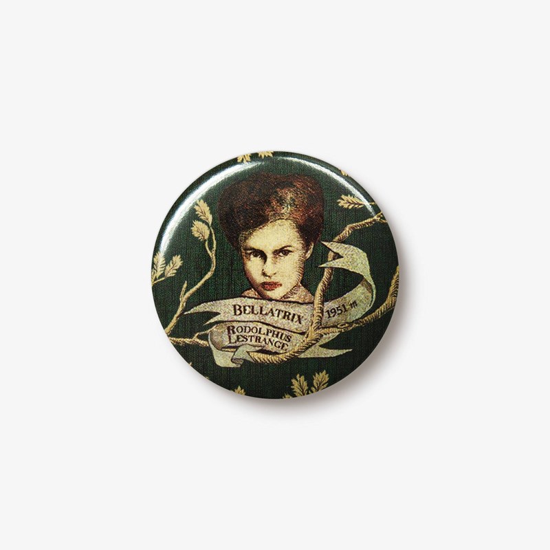 Badge tapisserie famille Black Harry Potter - Bellatrix Lestrange