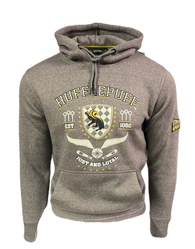 Sweat à capuche hoodie Poufsouffle Quidditch - Harry Potter