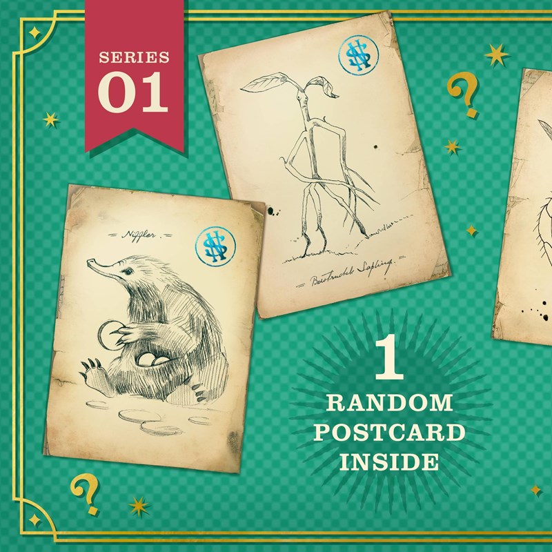 Cartes postales Mystères - Série 01 Le journal de terrain de Norbert Dragonneau