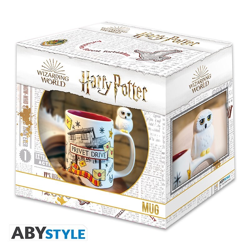 Mug 3D anse Hedwige & Privet Drive