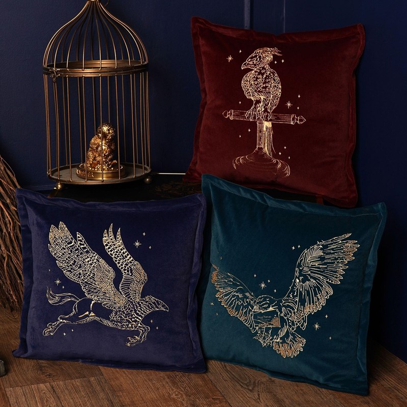 COUSSIN VELOURS ALUMNI - BUCK l'HIPPOGRIFFE- HARRY POTTER