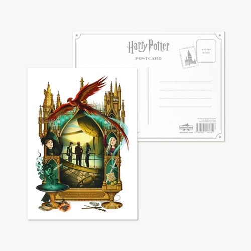 Carte postale Harry Potter par MinaLima - 'I never realised how beautiful this place was'