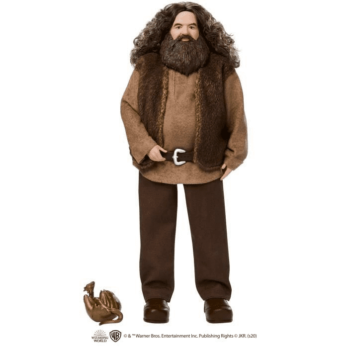 Poupée articulée de Hagrid dans La Coupe de Feu