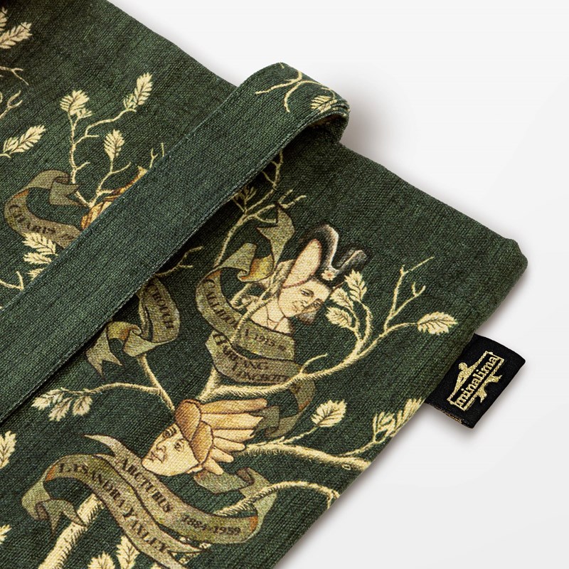 Tote bag tapisserie Black MinaLima - Harry Potter