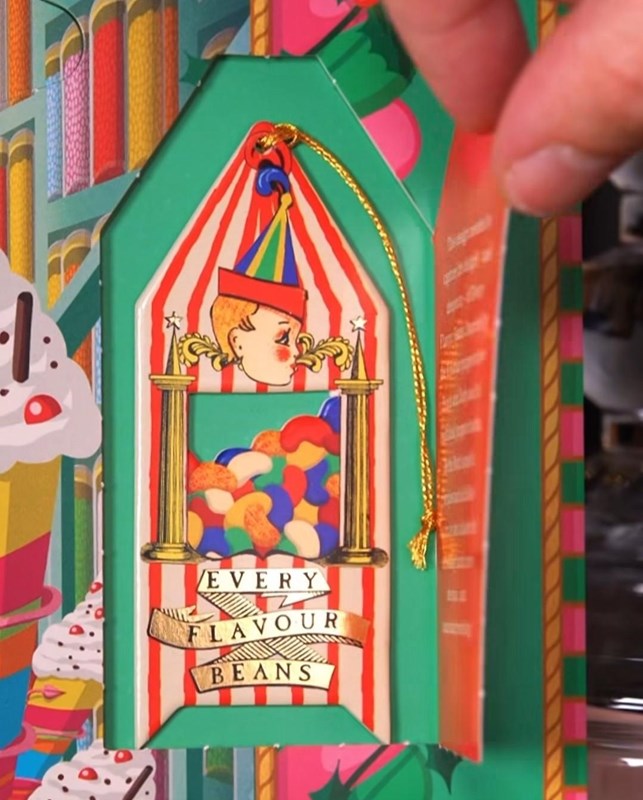 Calendrier de l'avent Honeydukes MinaLima - Harry Potter