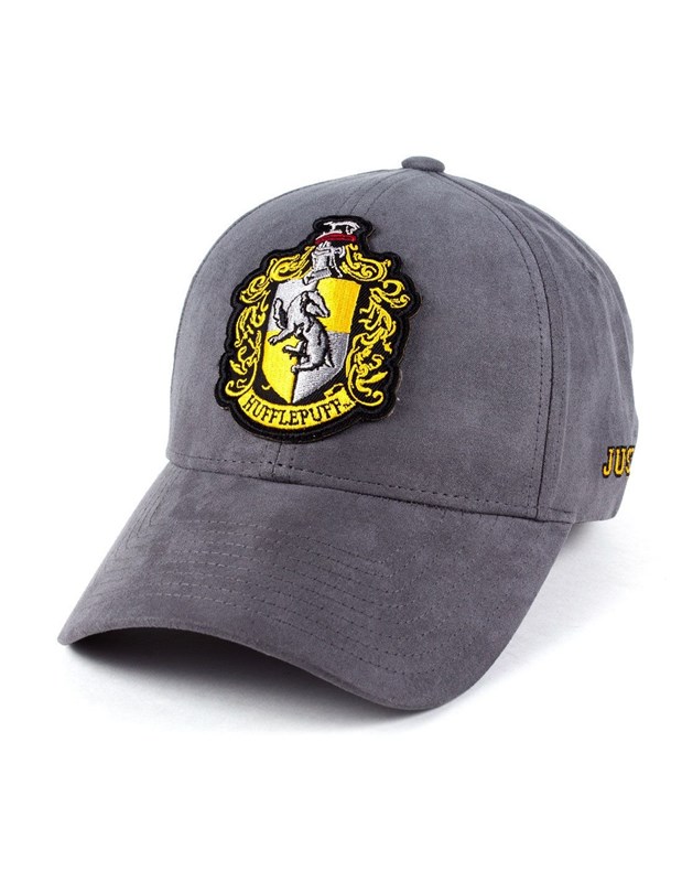 Casquette unie blason Poufsouffle