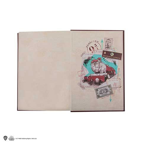 Carnet rigide et marque-page Poudlard Express - Harry Potter