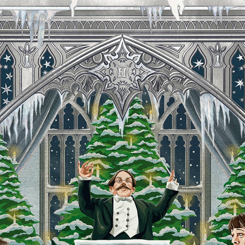 Art Print Yule Ball MinaLima - Harry Potter
