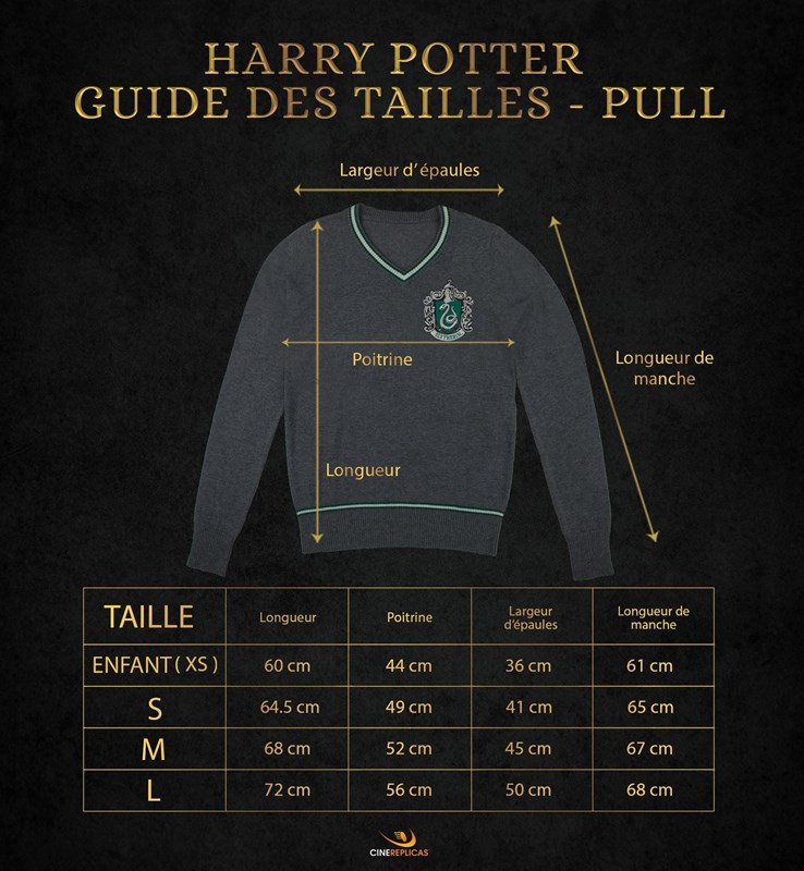 PULL SERPENTARD - HARRY POTTER