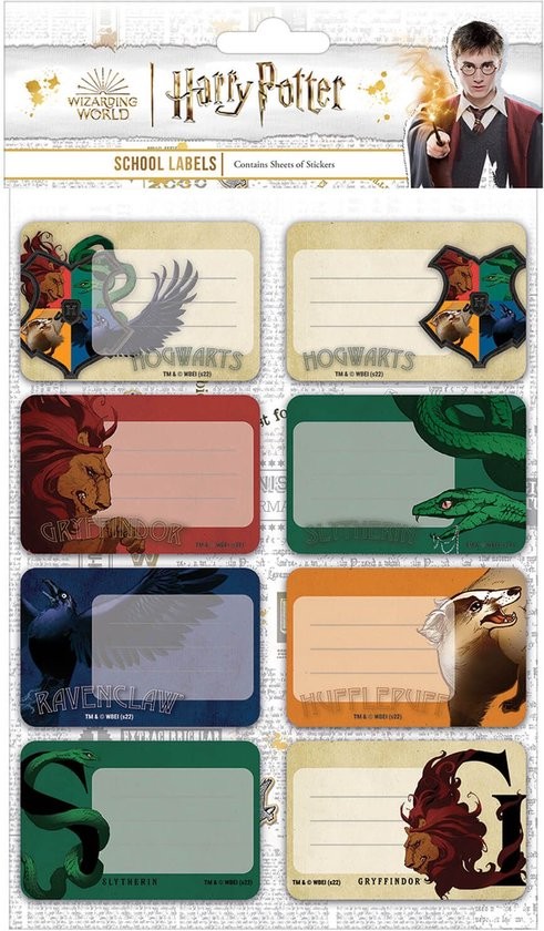 Étiquette Bagage Harry Potter Hedwige - Accessoire Fan PVC Personnalisable