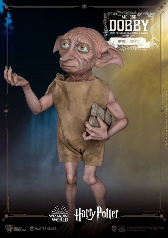 Statuette Dobby Master Craft 39 cm 3000 ex. - Harry Potter