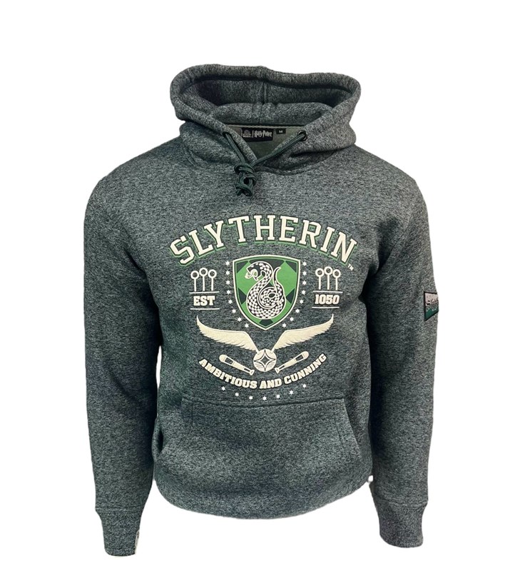 Sweat à capuche hoodie Serpentard Quidditch - Harry Potter
