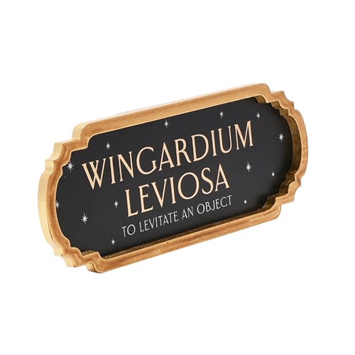 Plaque sortilège Wingardium Leviosa - Harry Potter