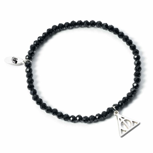 Bracelet onyx Reliques de la Mort - Harry Potter