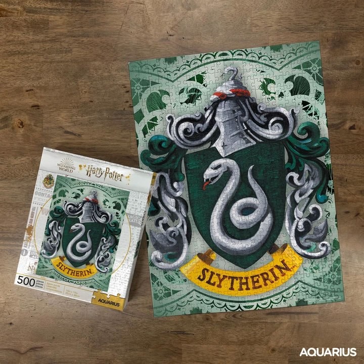 Puzzle blason de Serpentard - 500 pièces