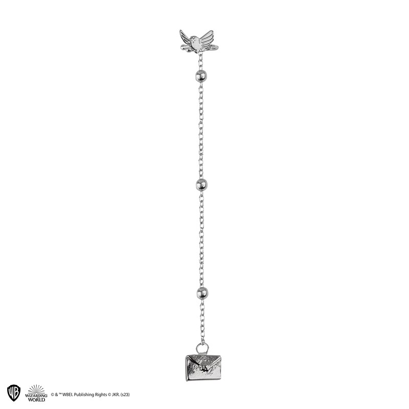Boucle et bague d'oreille Hedwige - Harry Potter