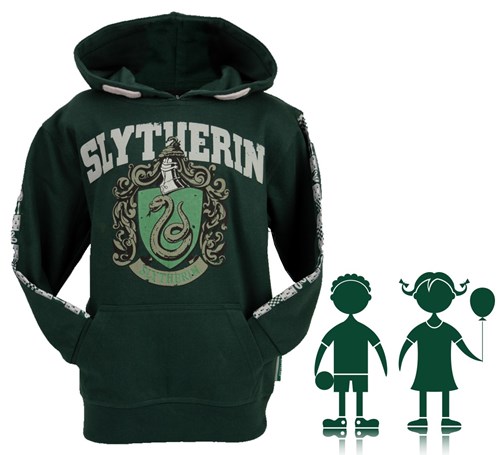 Sweat ENFANT à capuche Slytherin (Serpentard)