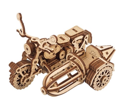 kit assemblage puzzle bois moto volante hagrid harry potter01