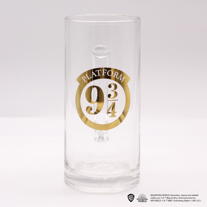 Chope Platform 9 3/4 or et verre Arribas - Harry Potter